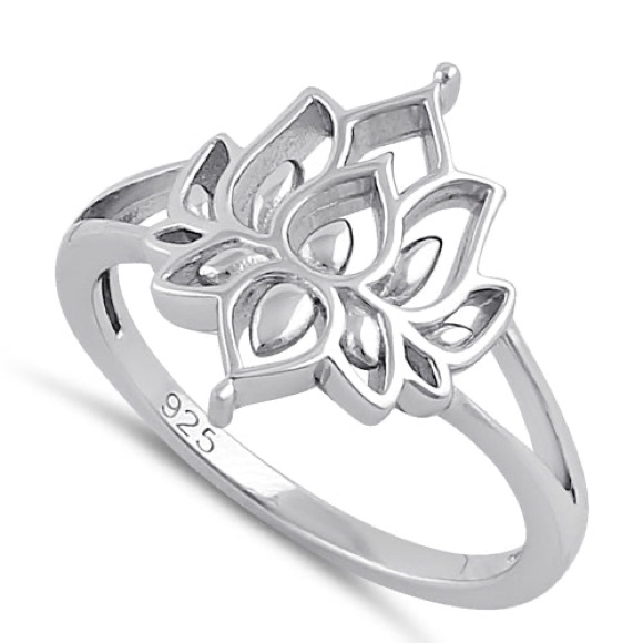 Rings Sterling Silver Lotus